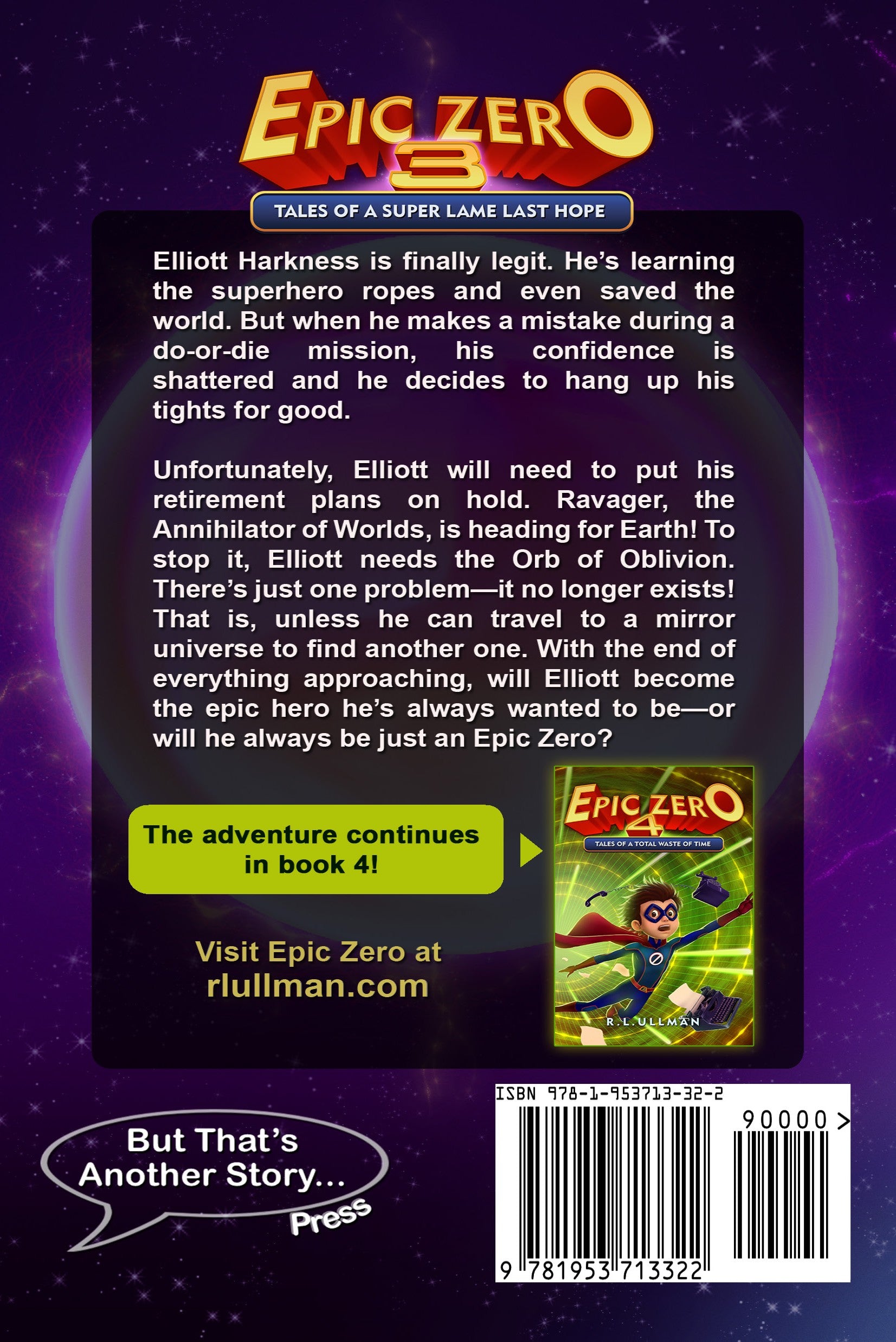 Epic Zero 3: Tales of a Super Lame Last Hope (Paperback)