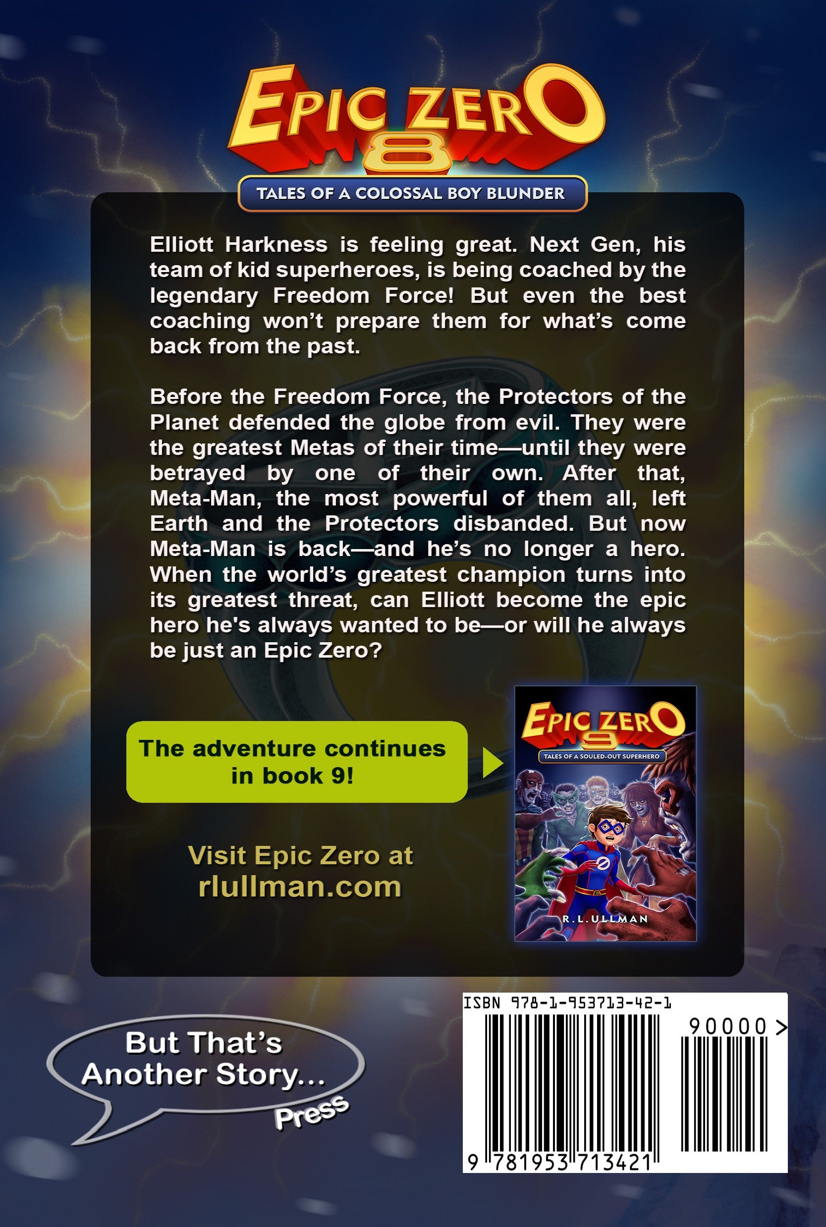 Epic Zero 8: Tales of a Colossal Boy Blunder (Paperback)