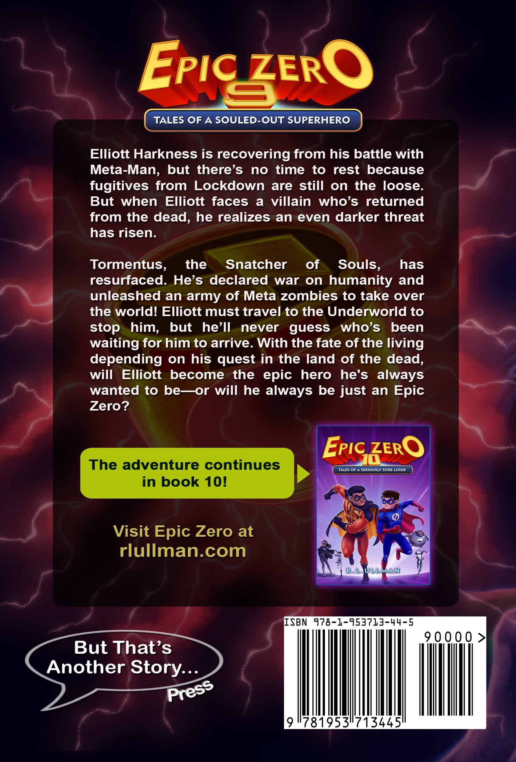 Epic Zero 9: Tales of a Souled-Out Superhero (Paperback)