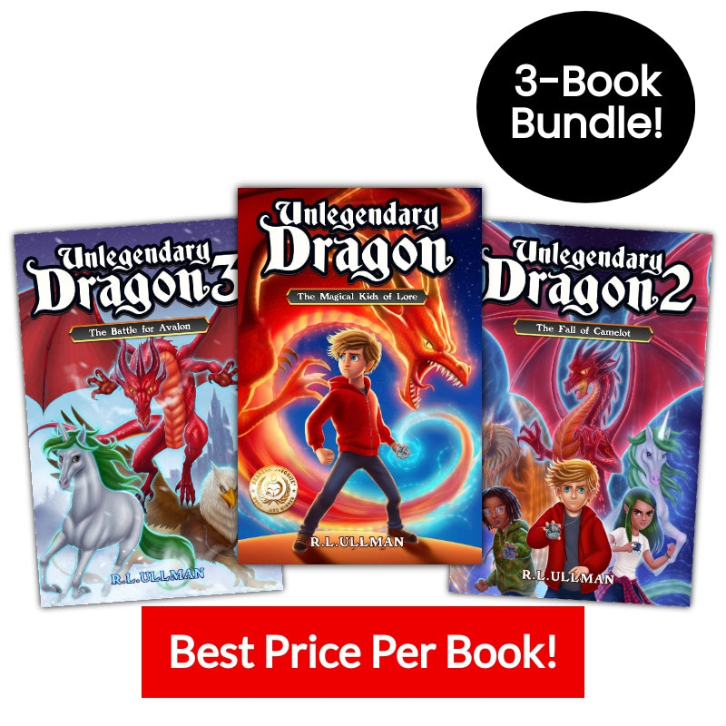 Unlegendary Dragon Bundle: Books 1-3 (Paperbacks)