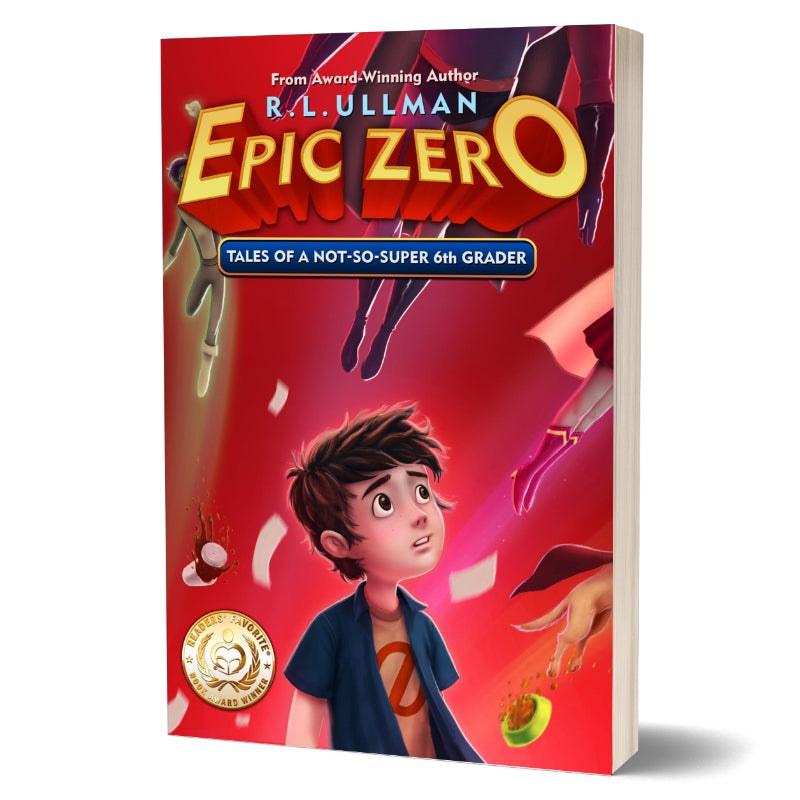 Epic Zero: Tales of a Not-So-Super 6th Grader (Signed Paperback)