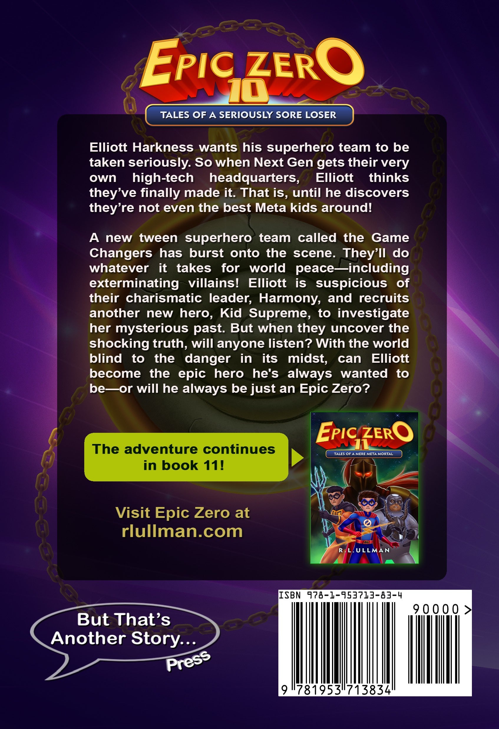 Epic Zero 10: Tales of a Seriously Sore Loser (Paperback)