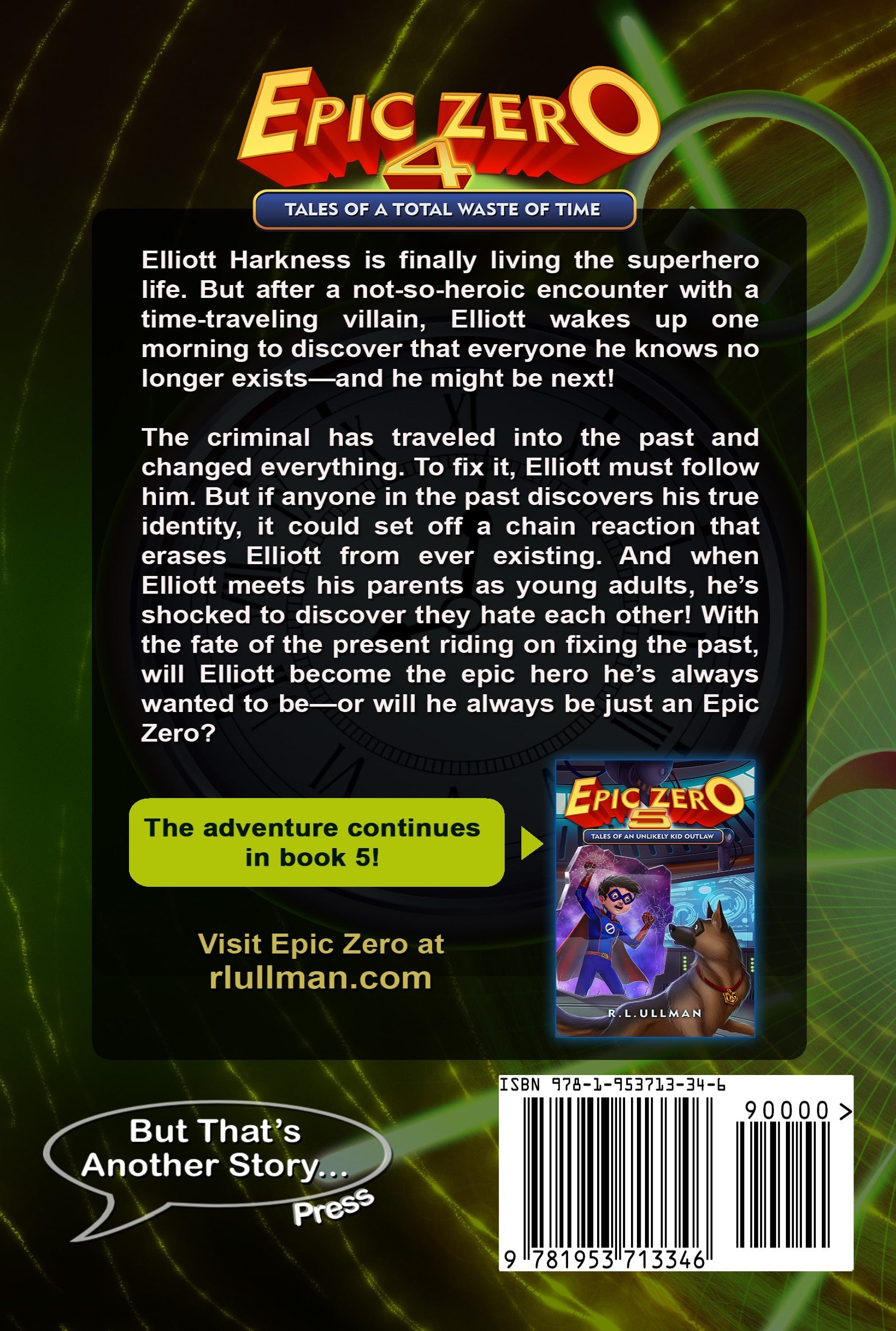 Epic Zero 4: Tales of a Total Waste of Time (Paperback)