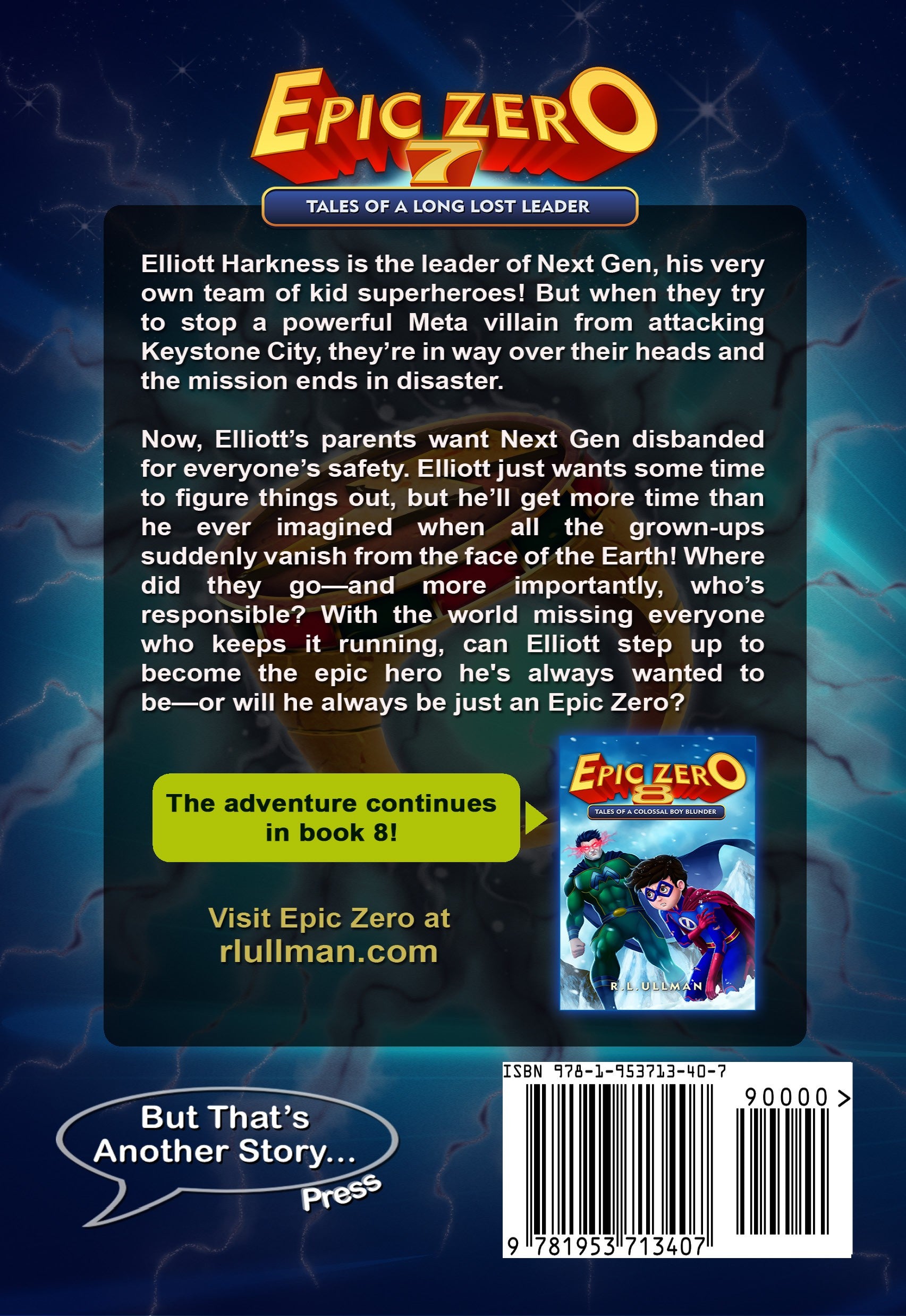Epic Zero 7: Tales of a Long Lost Leader (Paperback)