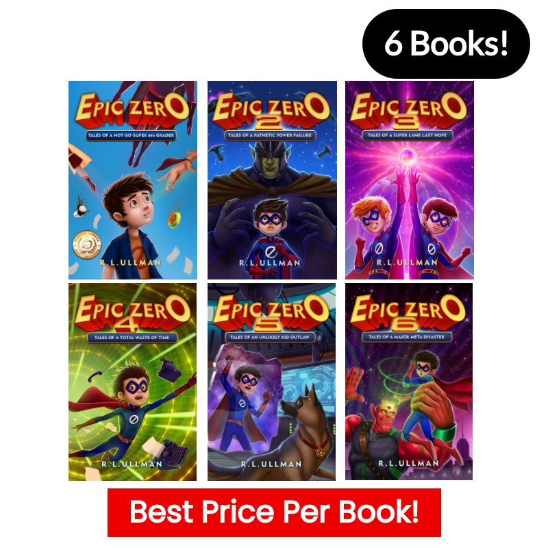 Epic Zero Bundle Books 1-6 (Paperbacks)