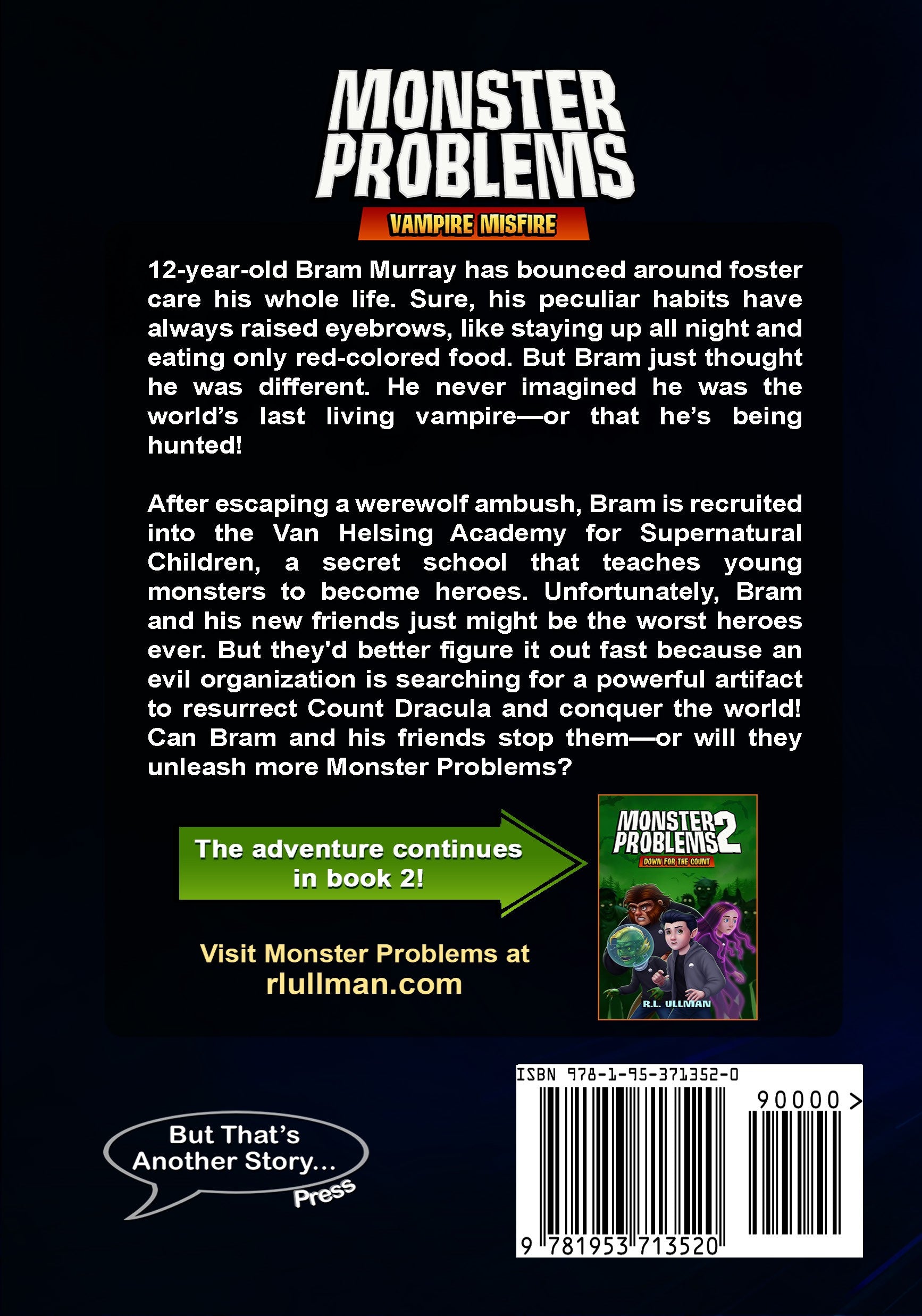 Monster Problems: Vampire Misfire (Paperback)