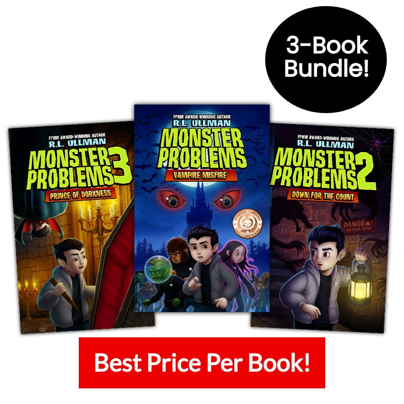 Monster Problems Bundle Books 1-3 (Paperbacks)