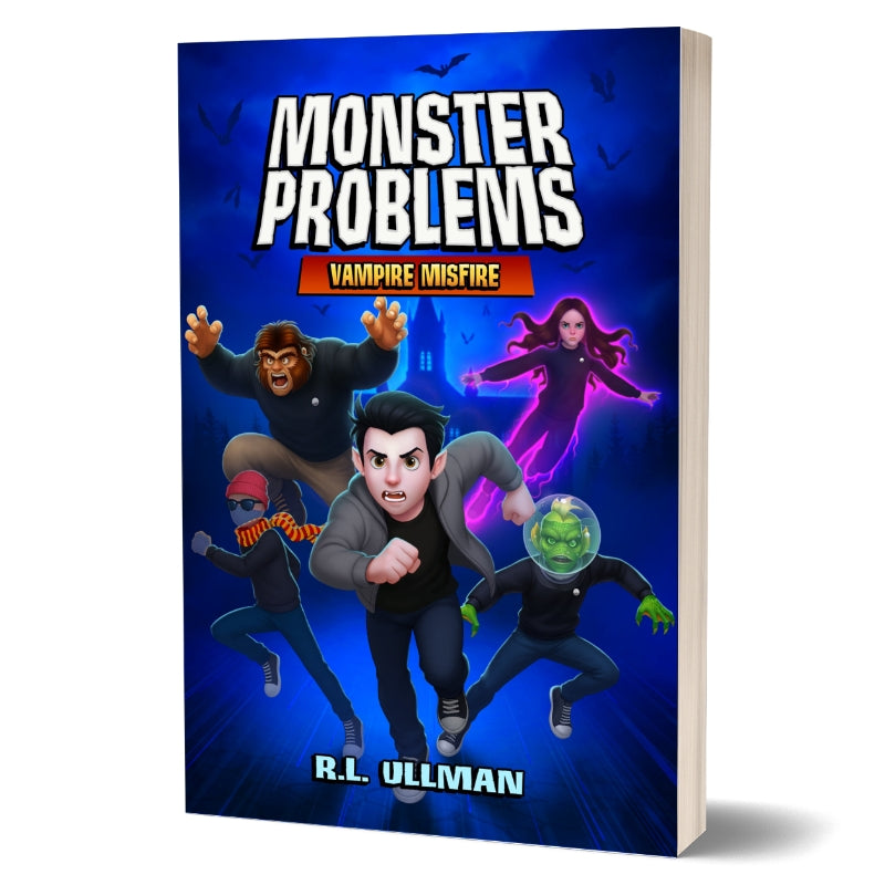 Monster Problems: Vampire Misfire (Paperback)