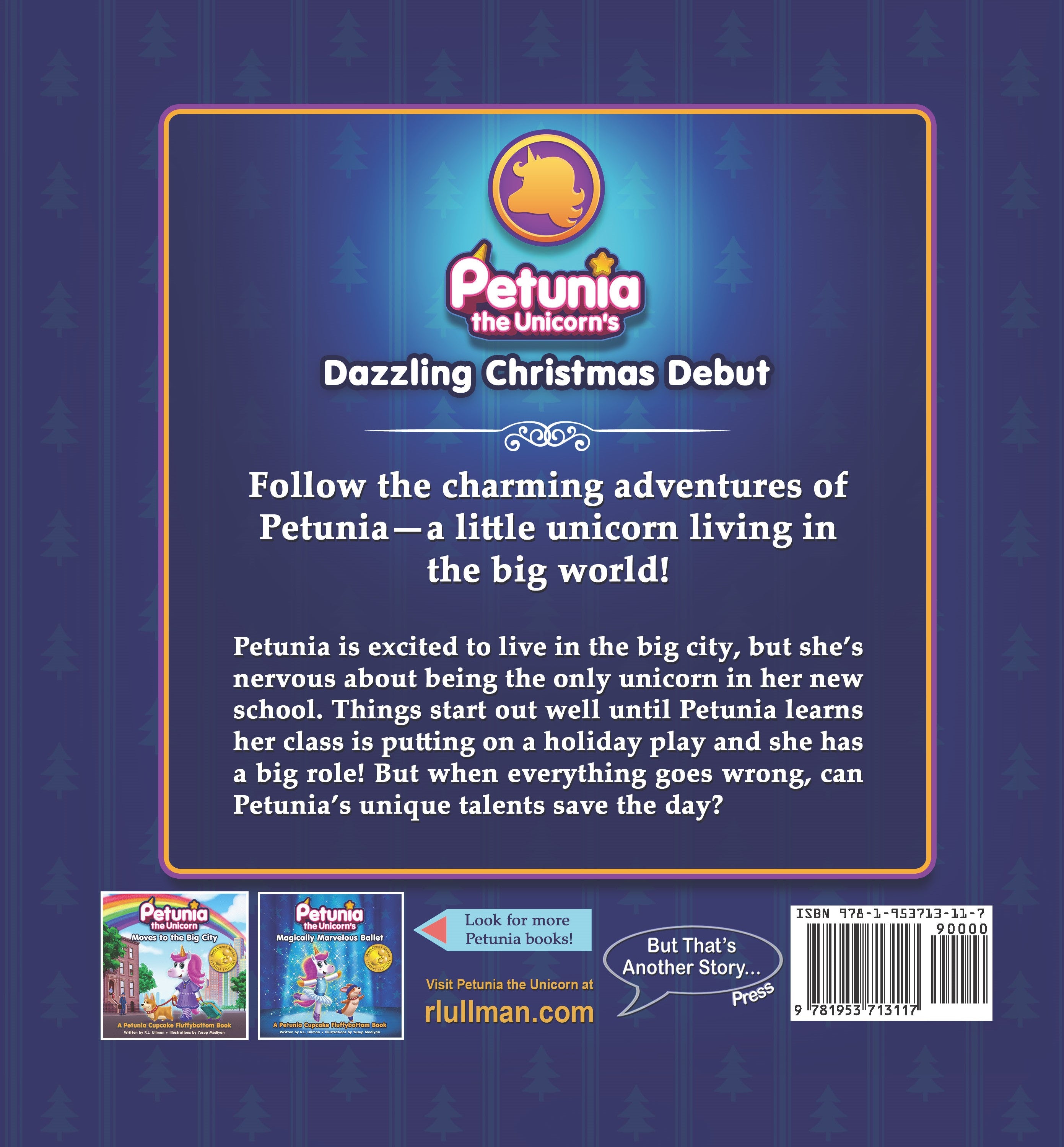 Petunia the Unicorn's Dazzling Christmas Debut (Hardcover)