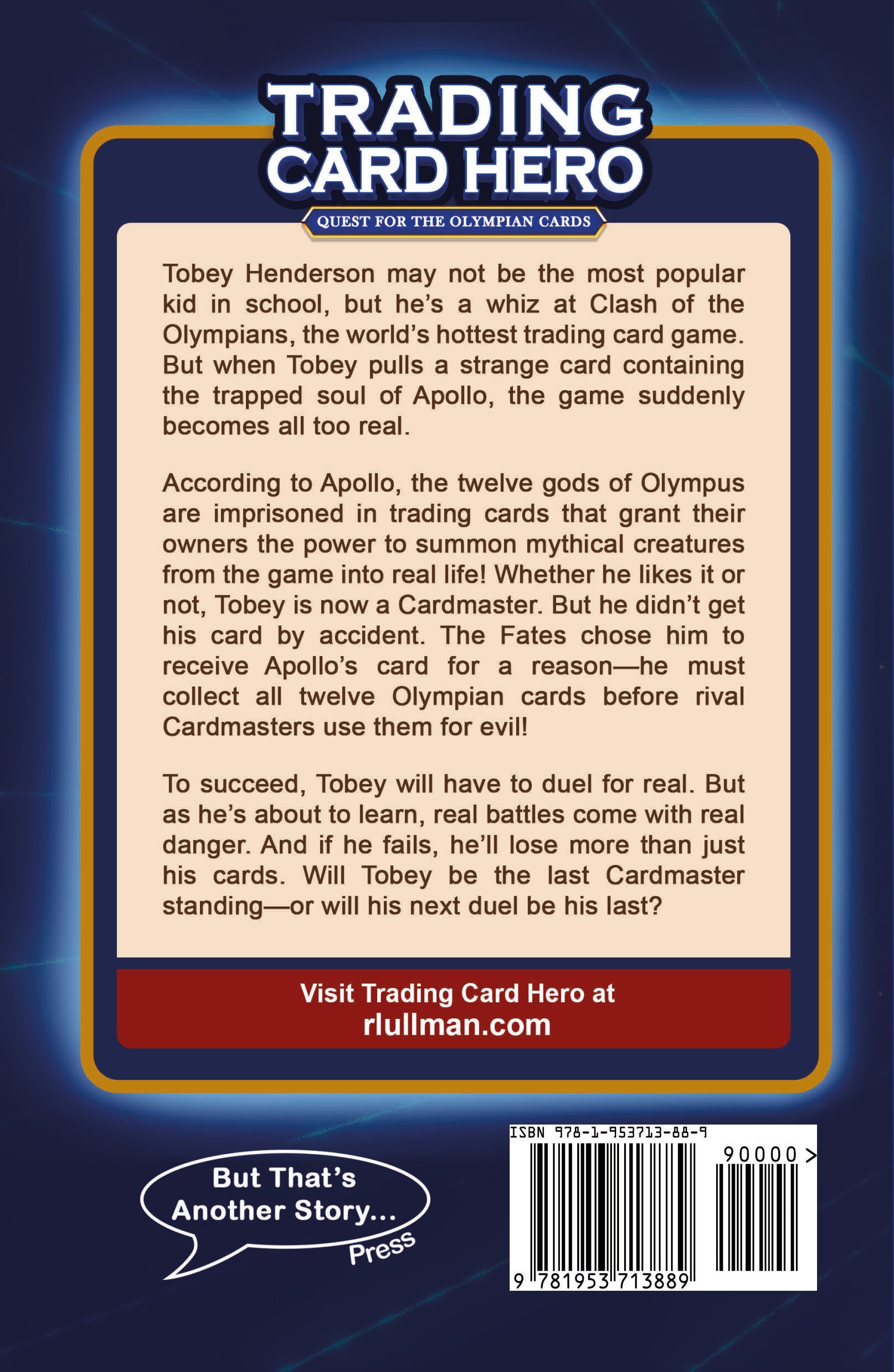 Trading Card Hero: Quest for the Olympian Cards