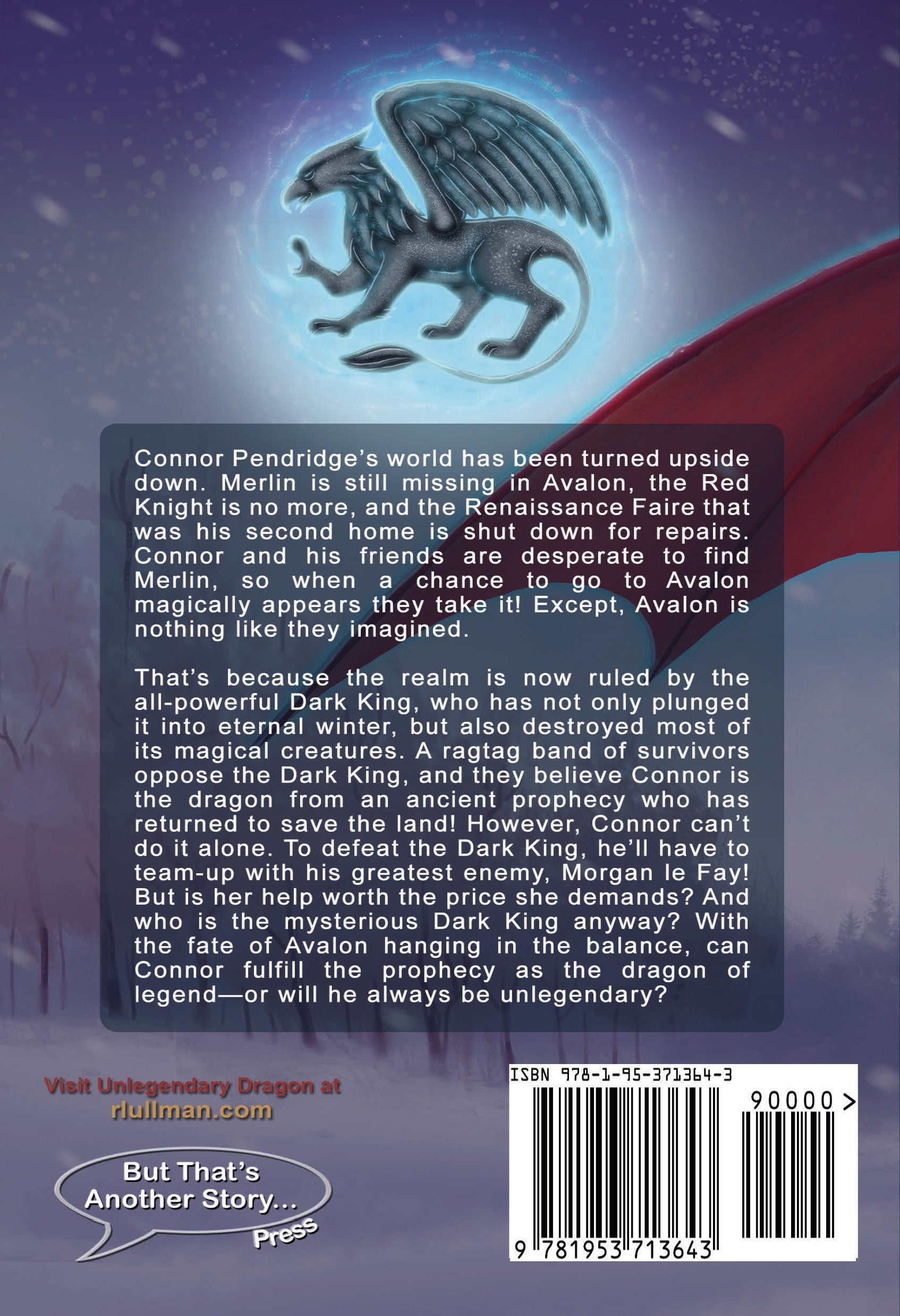 Unlegendary Dragon 3: The Battle for Avalon (Paperback)