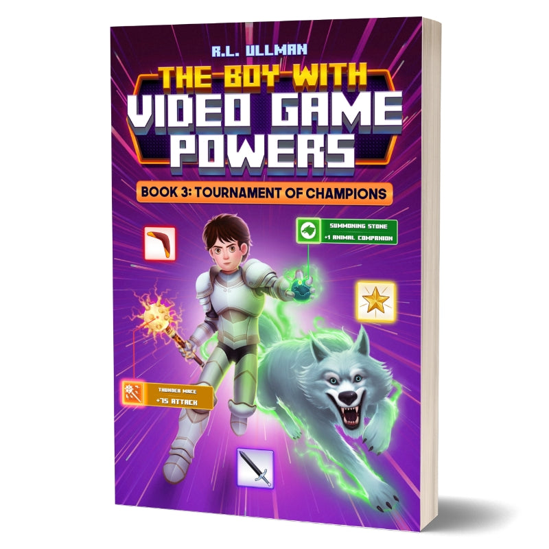 The Boy with Video Game Powers 3: Tournament of Champions (Paperback)