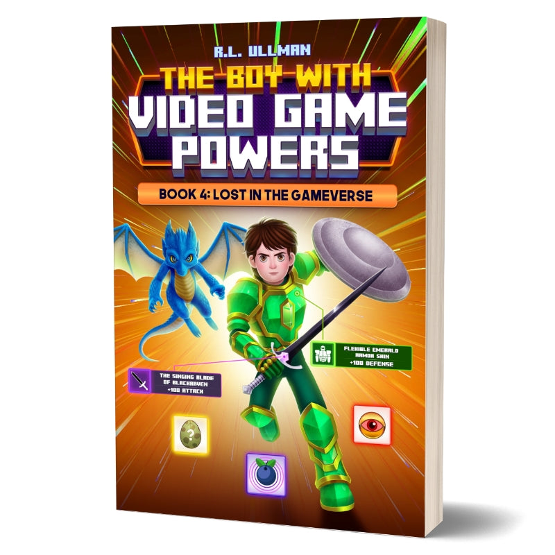 The Boy with Video Game Powers 4: Lost in the Gameverse (Paperback)