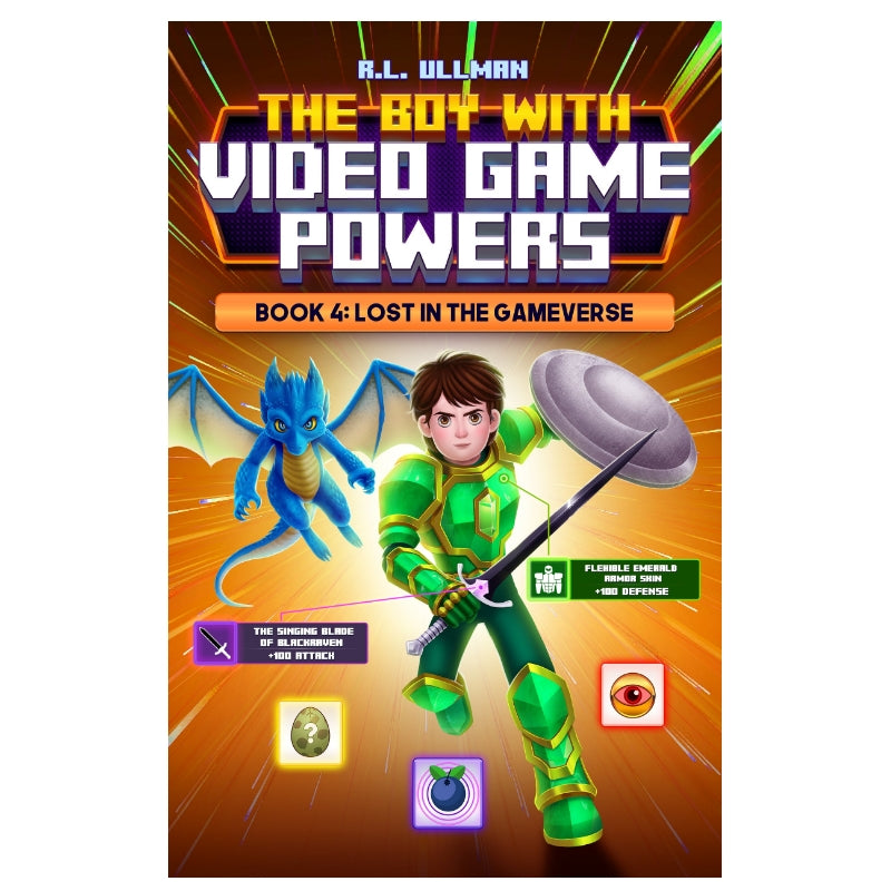 The Boy with Video Game Powers 4: Lost in the Gameverse (Paperback)