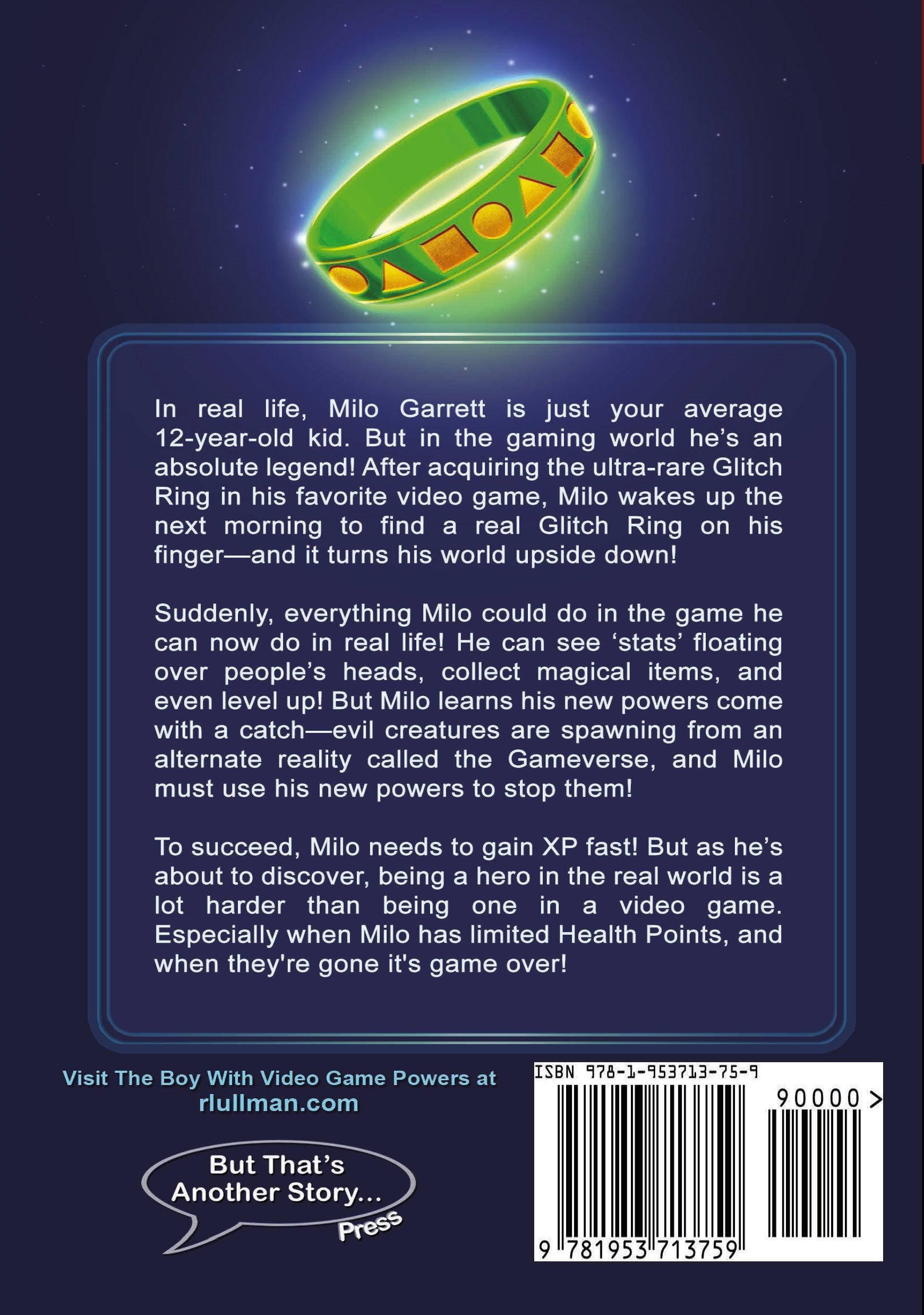The Boy with Video Game Powers (Paperback)