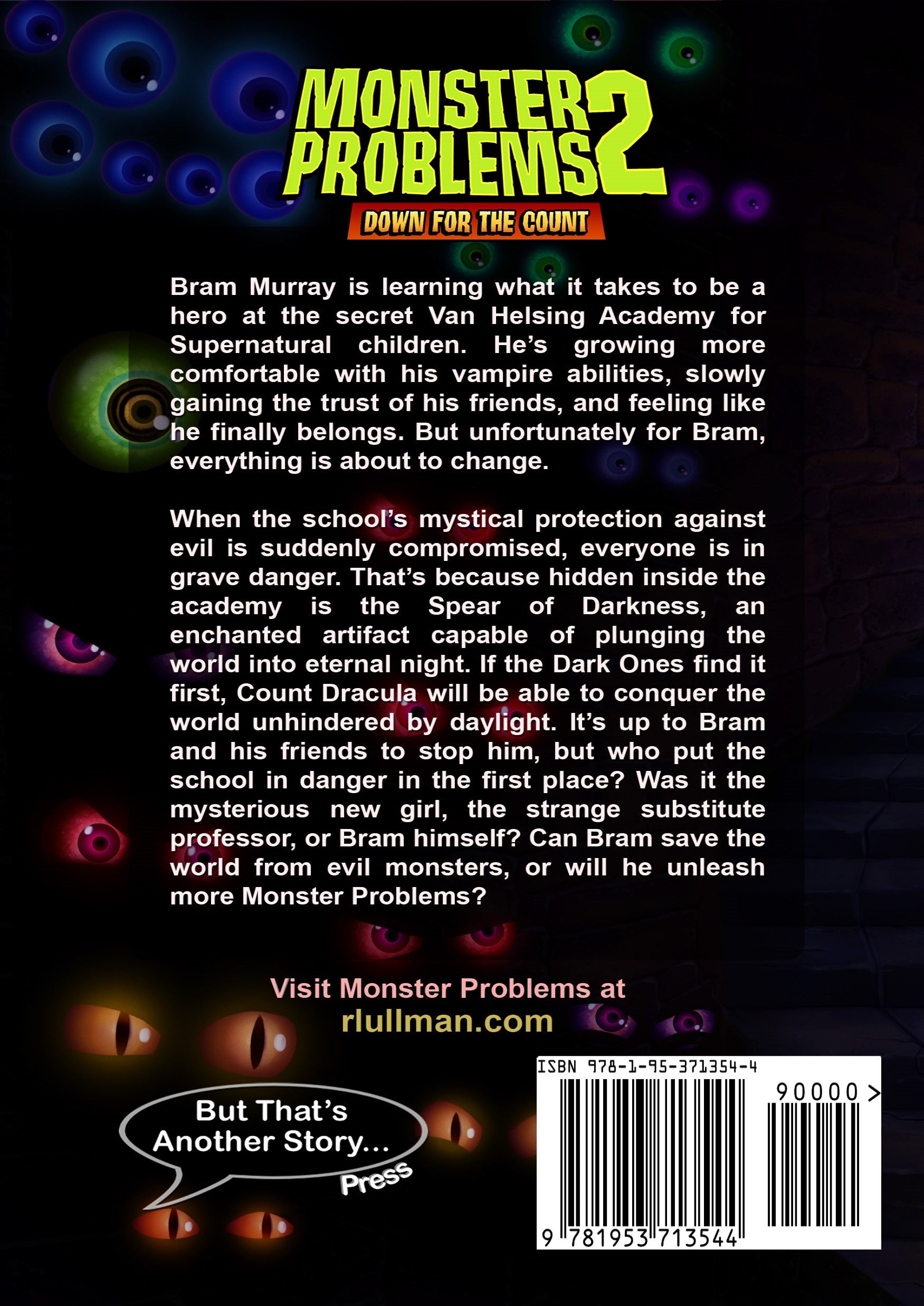 Monster Problems 2: Down for the Count (Paperback)